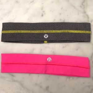 2 LULU LEMON HEADBANDS